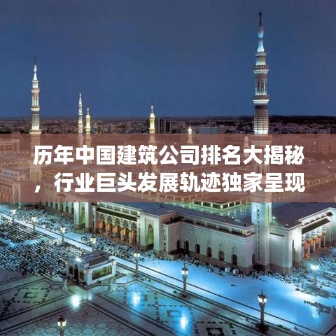 历年中国建筑公司排名大揭秘，行业巨头发展轨迹独家呈现！